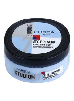 L'OREAL PARIS Studio Line Style Rework Remix Fibre Putty 150ml  - Image 4