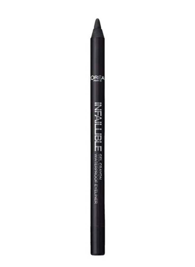 L'OREAL PARIS Infallible Eyeliner Crayon 01 Back to Black - Image 1