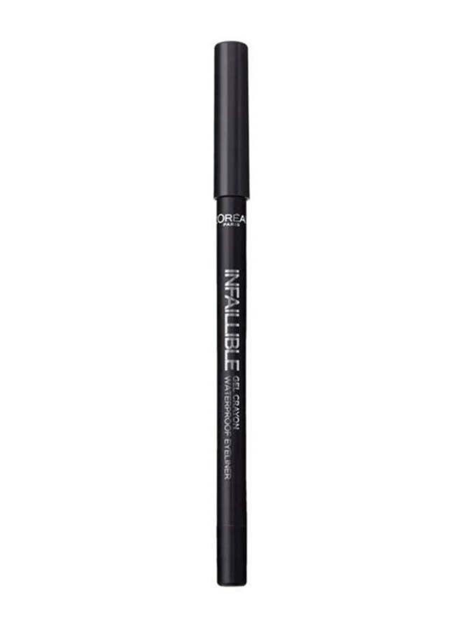 L'OREAL PARIS Infallible Eyeliner Crayon 01 Back to Black - Image 2