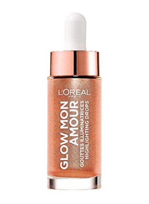 Glow Mon Amour Wake Up And Glow Highlighting Drops Loving Peach