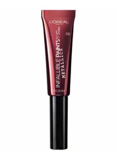L'OREAL PARIS Infallible Metallic Lip Paint 336 Venom  - Image 1