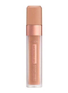 L'OREAL PARIS Les Chocolats Ultra Matte Liquid Lipstick 844 Sweet Tooth Beige  - Image 1