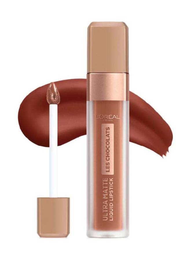 L'OREAL PARIS - Ultra Matte Liquid Lipstick Les Chocolats 862 Voloptu Choco - Image 1
