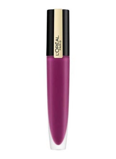L'OREAL PARIS Rouge Signature Matte Liquid Lipstick 412 I Rebel  - Image 1