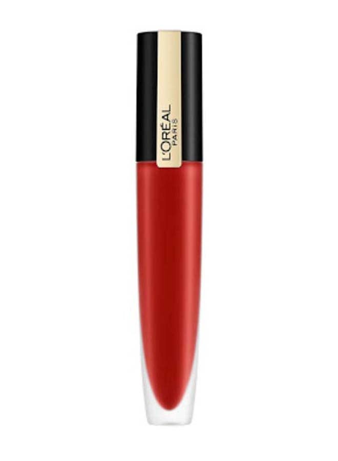 L'OREAL PARIS - Rouge Signature Matte Liquid Lipstick 115 I Am Worth It - Image 1