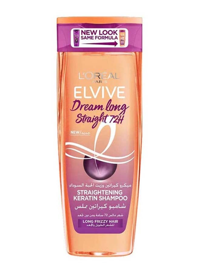 L'OREAL PARIS - Elvive Dream Long Straight 72H Straightening Shampoo Long Freezy Hiar 600.0ml - Image 1