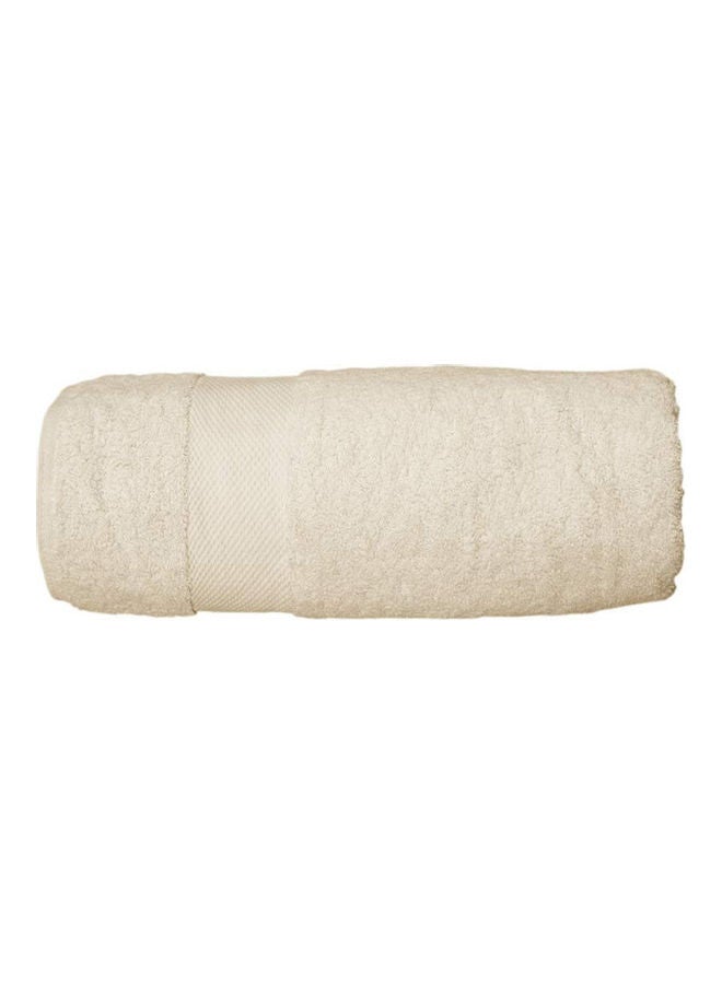 Feather Organic Bath Towel Beige 180x90cm  - Image 3