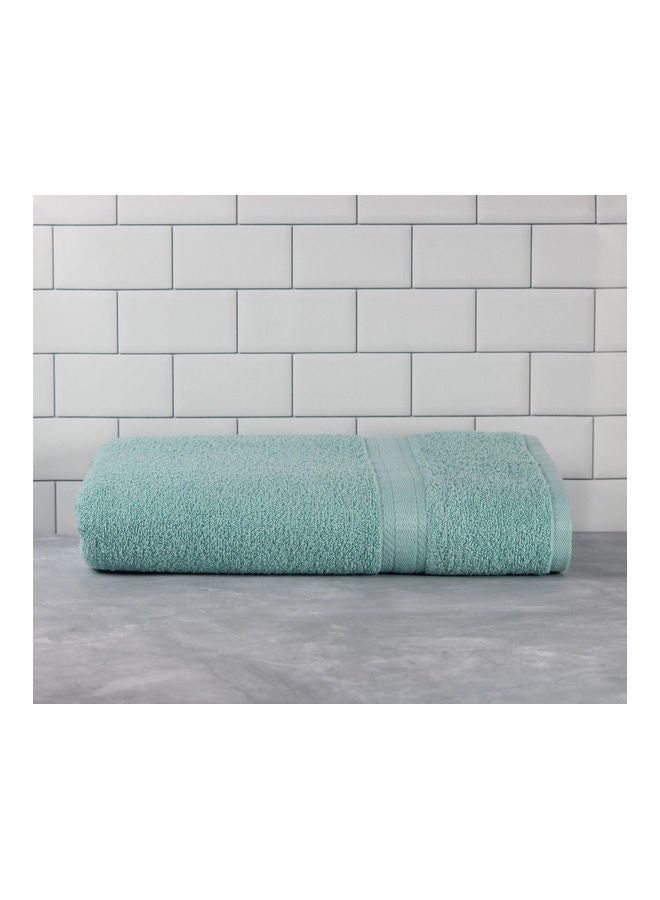 Feather Organic Bath Towel Green  - Image 1