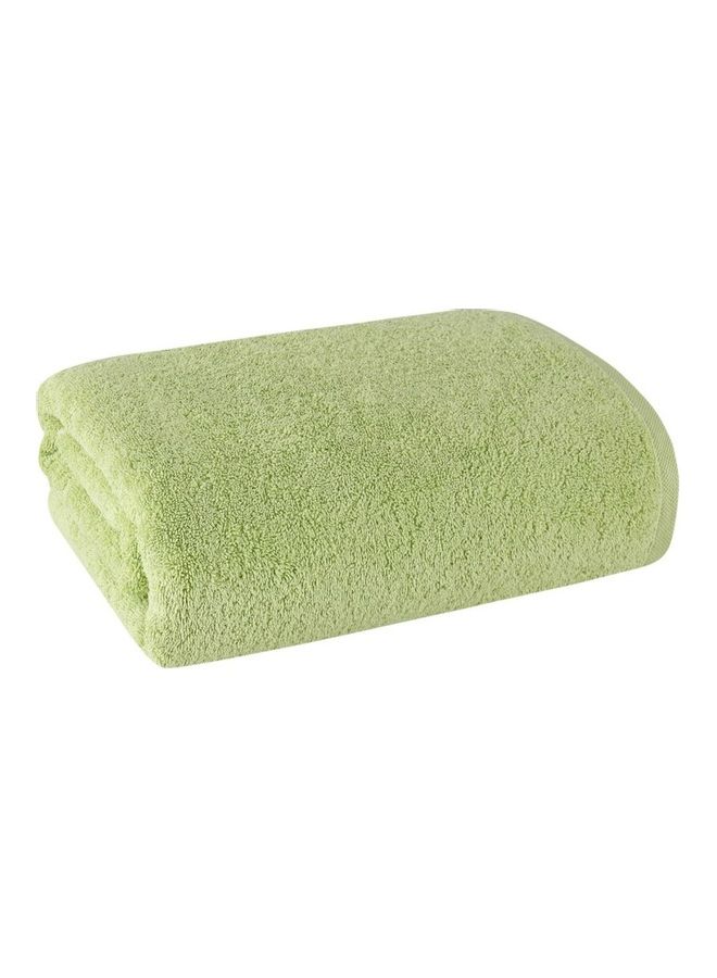 Feather Organic Bath Towel Light Green 180x90cm  - Image 2
