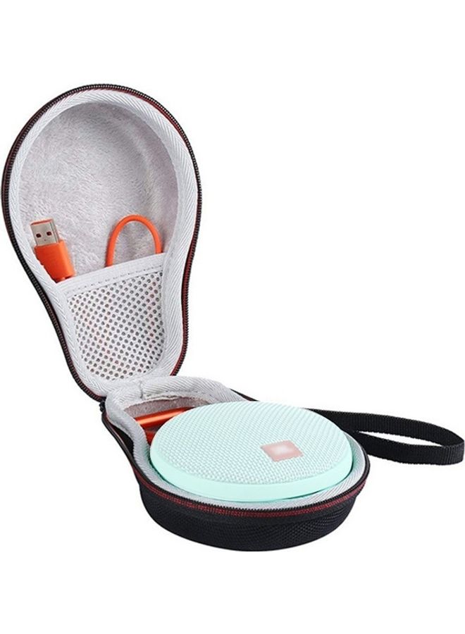 Portable Handheld Bluetooth Speaker Protective Box Storage Bag For Jbl Clip 2/Clip 3 Black - Image 1