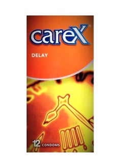careX 12-Piece Delay Condom 