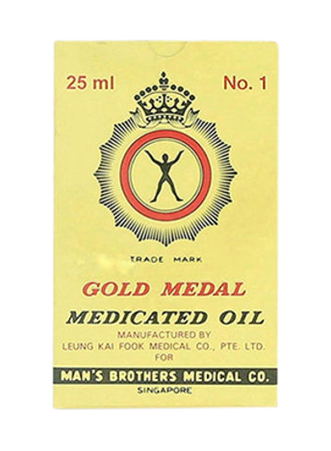 جولد ميدال زيت طبي 25 مل .