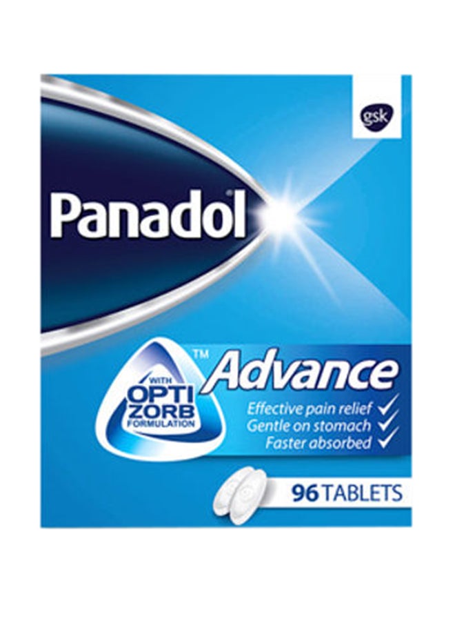 Panadol Advance Pain Relief  96 Tablets 