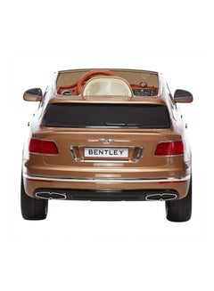 BENTLEY Kid's Powered Riding Car Brown 65x126x46cm  - Image 3