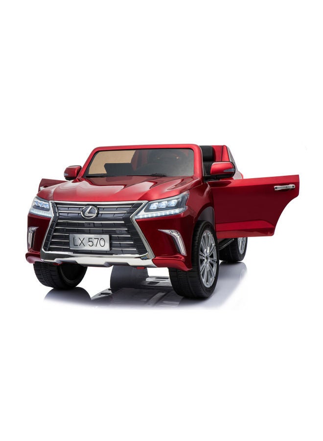LEXUS Powered Riding SUV red - Image 1
