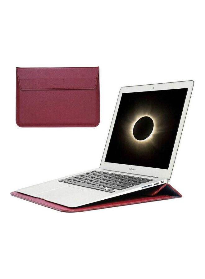 حقيبة حمل من الجلد بتصميم ظرف لجهاز MacBook Pro الإصدار القديم - Image 2