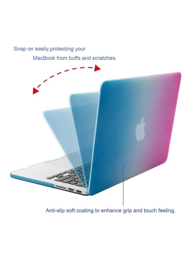 Generic - MacBook Air Case M1 A2337 A2179 A1932 2020 2019 2018 Release, Slim Plastic Matte Hard Cover Multicolour - Image 1