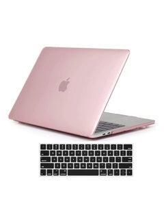 Hard Case Compatible With MacBook Pro Pink/Black