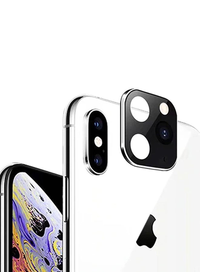 MARGOUN Iphone X Change To 11 Pro Lens Cover Black/Silver - Image 2