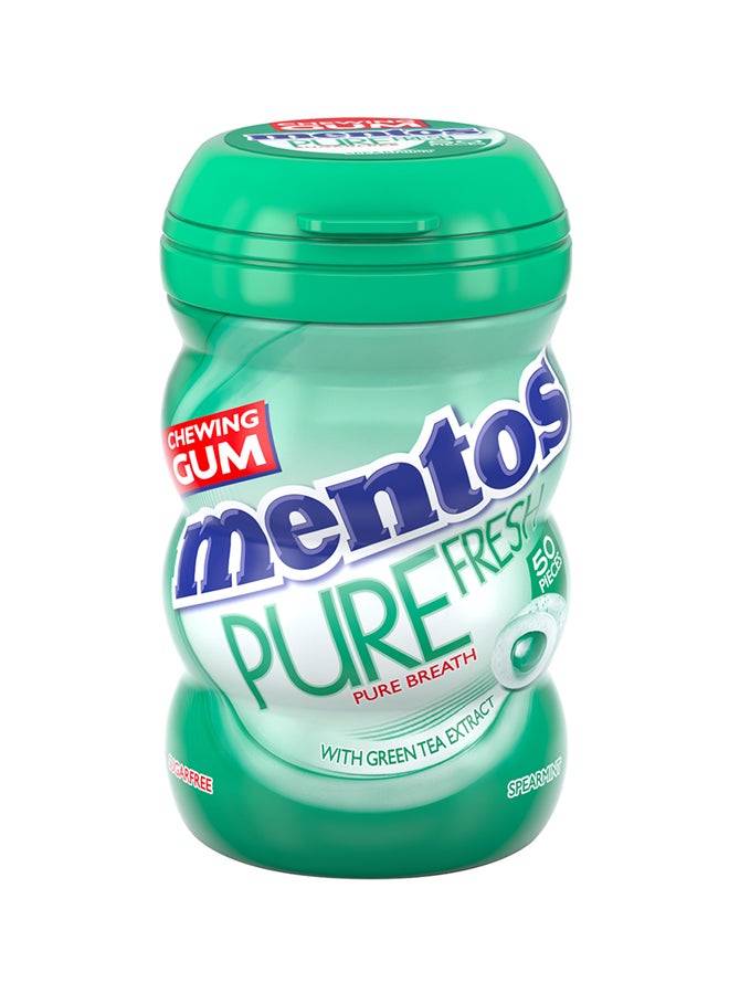 Mentos - Spearmint Pure Fresh Chewing Gum 87.5grams - Image 1