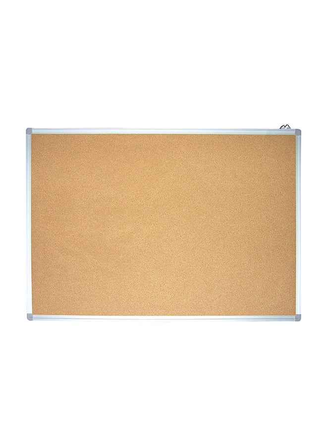 ROCO Aluminum Frame Cork Board Brown