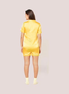 BlueAge Stay Cation Top And Bottom Set Yellow  - Image 2