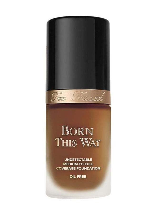 Too Faced Born This Way Oil Free Foundation Hazelnut Deep - Image 1