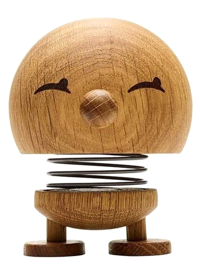 hoptimist Decorative Emoji Spring Doll Beige/Black 10 x 7.5cm 