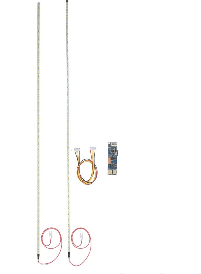 KKmoon 10-Piece 540mm LED Strip Back Light with Driver Board Multicolour - Image 5