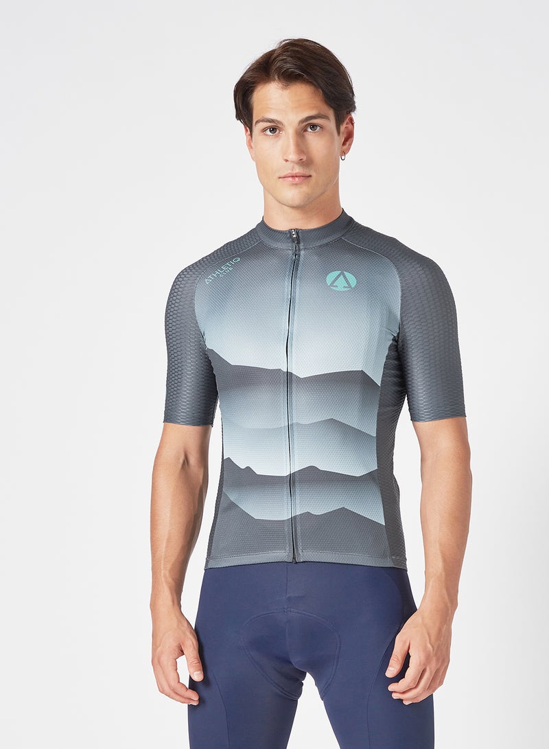 Athletiq - Club Passo Dello Stelvio - Cycling Jersey Men - Inspired To Achieve - Image 1