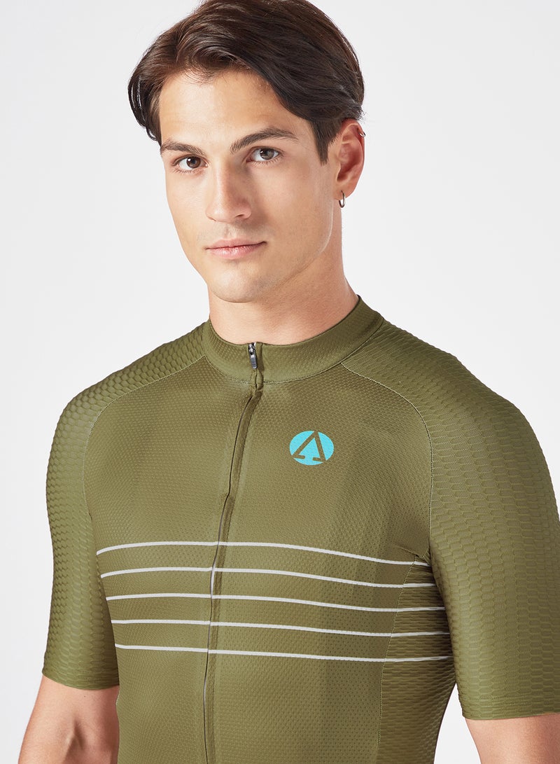 أثليتيك قميص رياضي لركوب الدراجات كلوب ماونت تييد للرجال - مستوحى من العلامة التجارية - Image 3