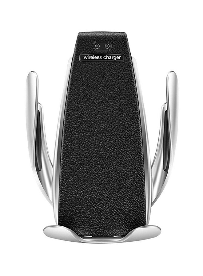 MARGOUN S5 Smart Sensor Wireless Car Charger For Samsung Galaxy A10/A20/A30/A40/A50 Black/Silver - Image 1