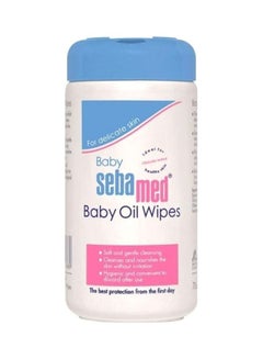 Sebamed Baby Oil Wipe 