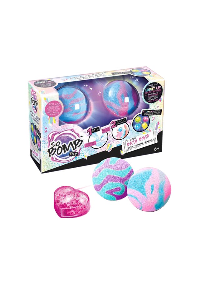 Canal Toys Light Up Bath Bomb 2PK  - Image 1