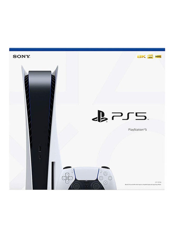 Sony - PlayStation 5 Console (Disc Version) With Extra Controller And Ratchet And Clank - Rift Apart Game - Image 1