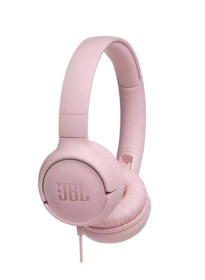 JBL Wired On-Ear Headphones Pink - Image 1