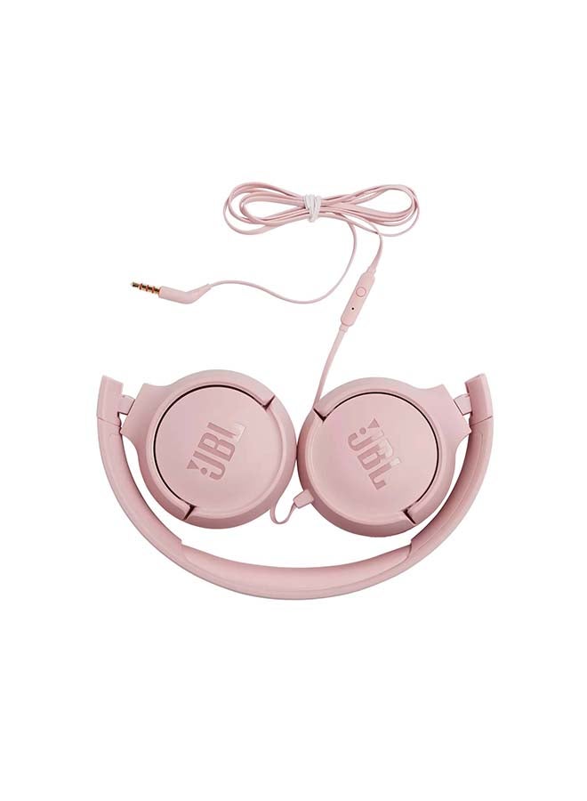 JBL Wired On-Ear Headphones Pink - Image 3