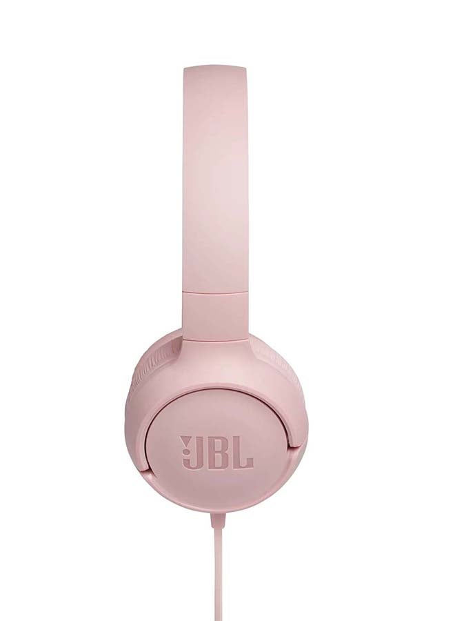 JBL Wired On-Ear Headphones Pink - Image 4