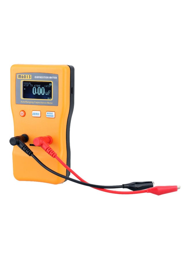 Capacitor Digital Meter Yellow  - Image 1