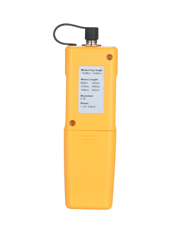 Portable Optical Power Meter Yellow/Black  - Image 4
