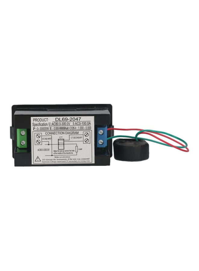 Generic - AC 80-300V Ammeter Black - Image 1
