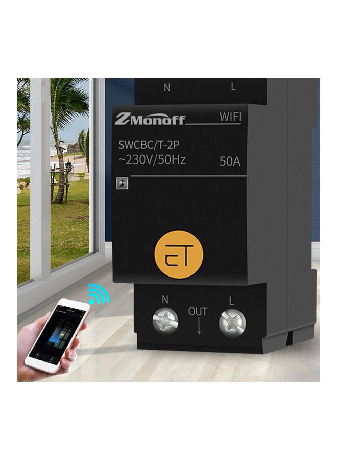 Wifi Circuit Breaker Black  - Image 3