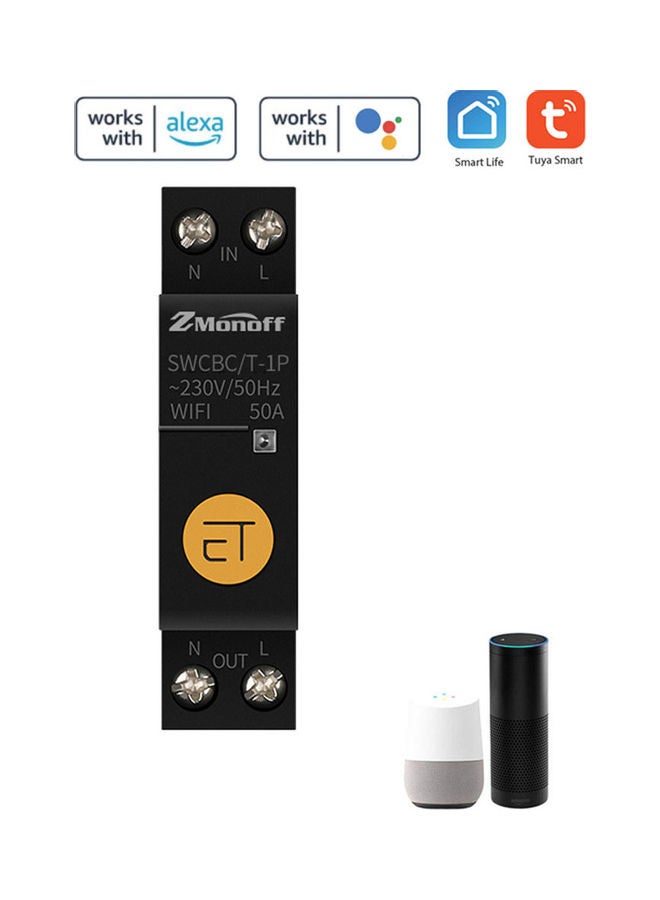 Wifi Circuit Breaker Black  - Image 4
