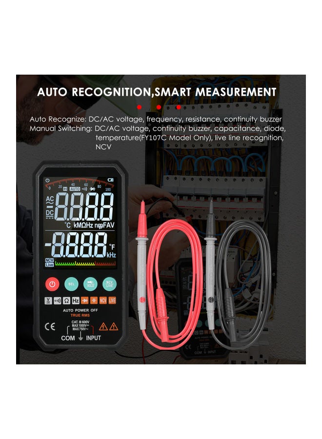 Voltage Meter Black  - Image 2