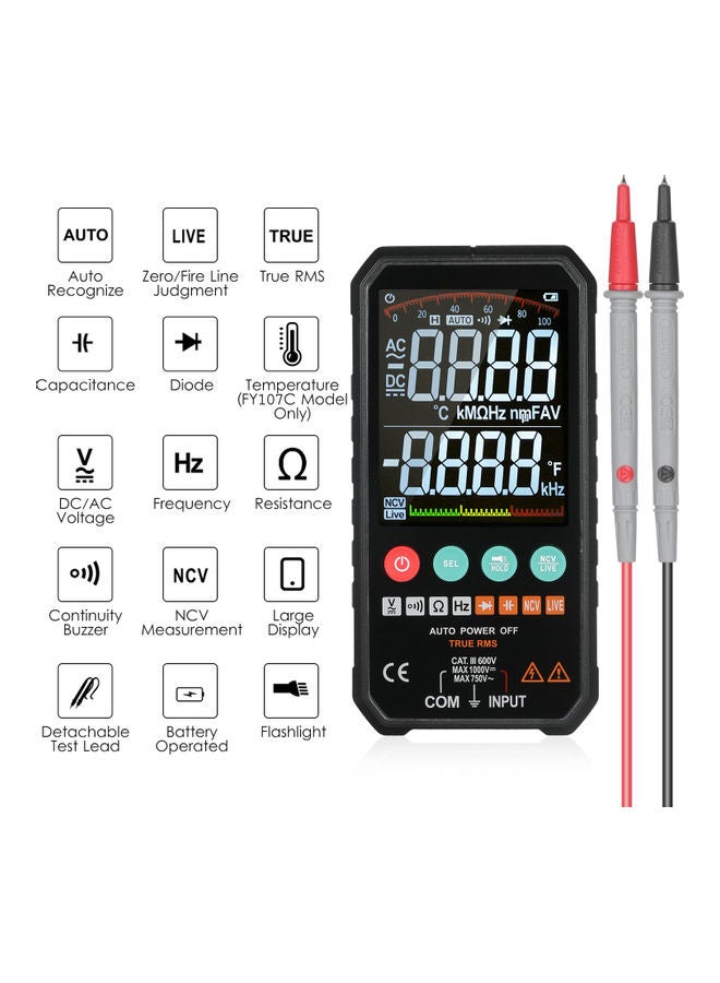 Voltage Meter Black  - Image 3