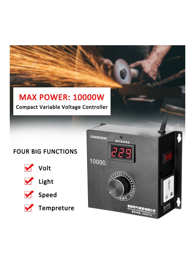 Household Voltage Regulator Grey  - Image 3