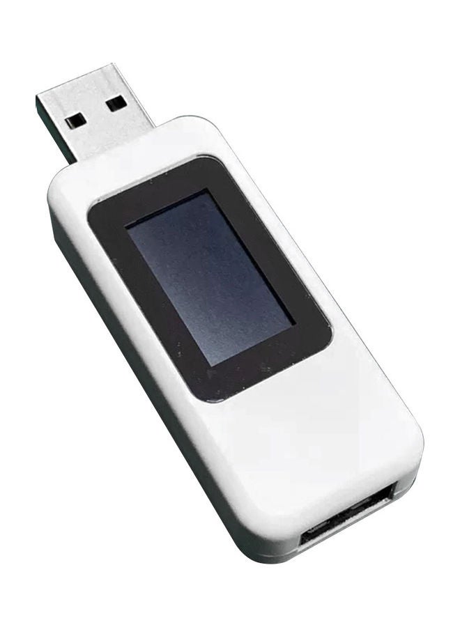 KWS-MX18 10 USB Voltmeter White/Black  - Image 1