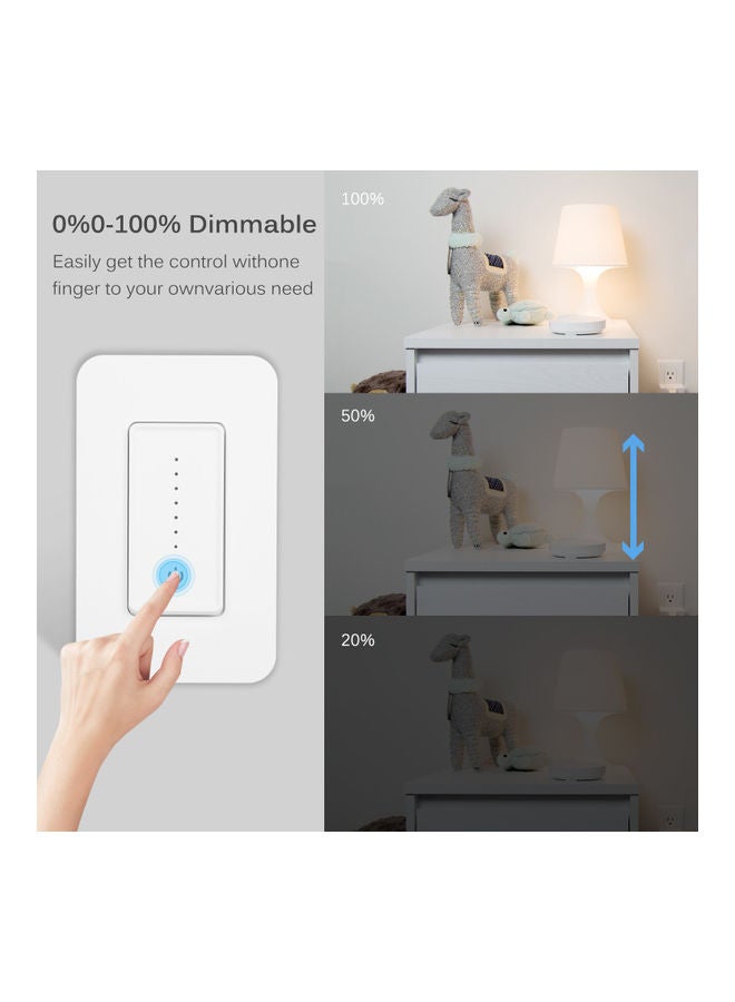 KKmoon Wifi  Dimmer Switch White - Image 2