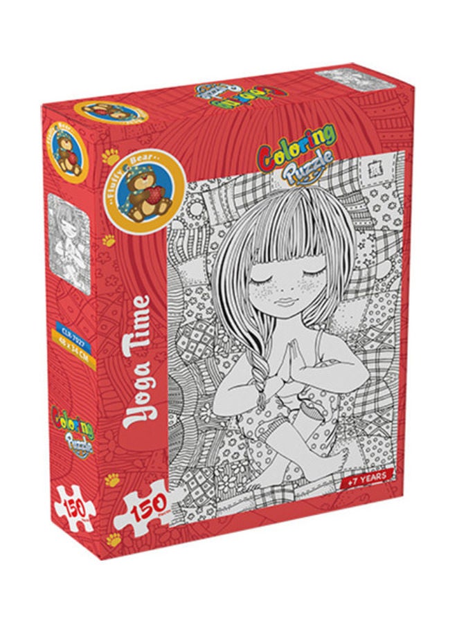فلفي بي مجموعة أحجية تلوين يوجا تايم مكونة من 150 قطعة - Image 1