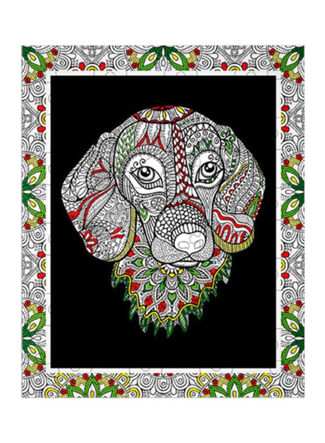 فلفي بي أحجية تلوين بتصميم كلب من 60 قطعة - Image 2